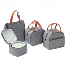 Outdoor Insulated Tote Cooler Food Bag Polyester Custom Ladies Lunch Bag For Women